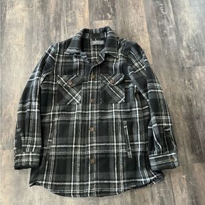 Plaid shacket size medium